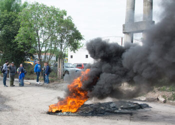 (Paro en el Corralón Municipal)