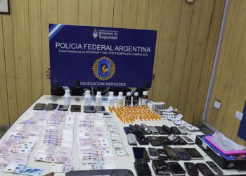 (Elementos secuestrados durante el operativo)