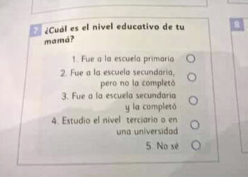 (Imágenes de la Encuesta del Operativo Aprender 2016)