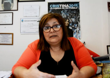 (Concejal del Frente para la Victoria, Claudia Guerra)