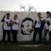 (Mural de la juventud frente a la unidad básica de Somos Rodríguez)