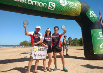 (Raul Ludovico, Viviana Caballero y Gustavo Srur)