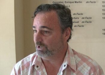 (Gonzalo Graña, concejal del Frente Renovador Peronista)