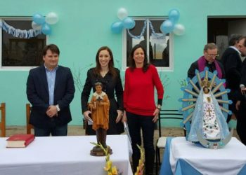 (Darío Kubar, María Eugenia Vidal y Carolina Stanley)