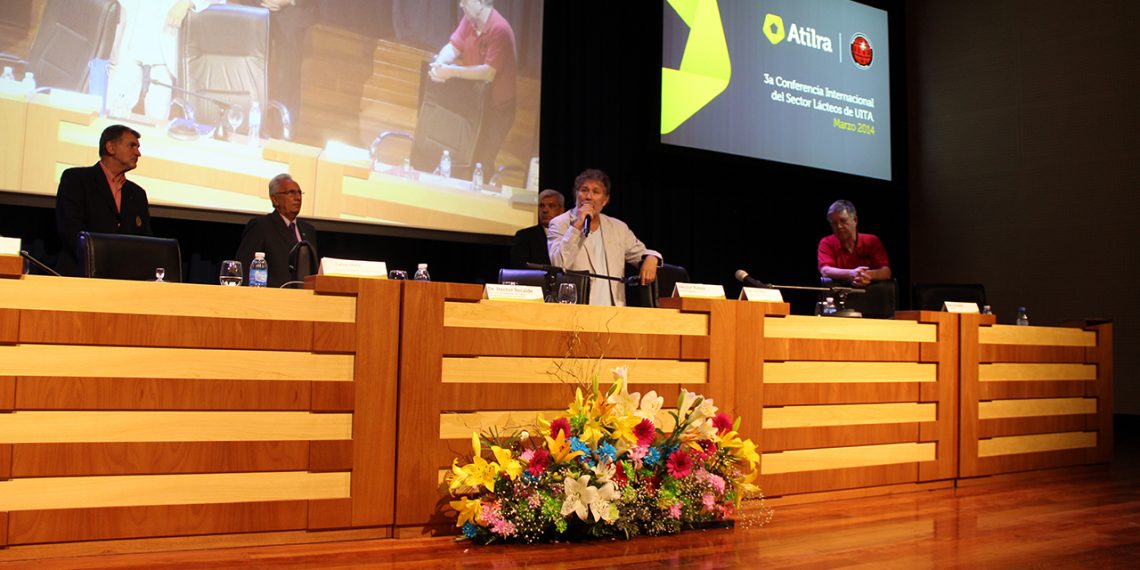 Cierre de la 3ª Conferencia Internacional del Sector Lácteo en el CET de ATILRA, en la Ciudad de Sunchales