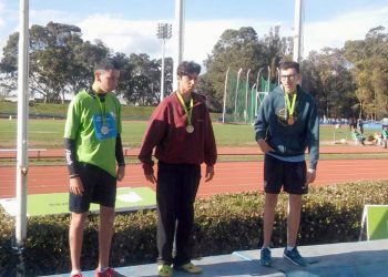 Juan pomilio 3° en salto en largo PC 37 (atletismo especial)