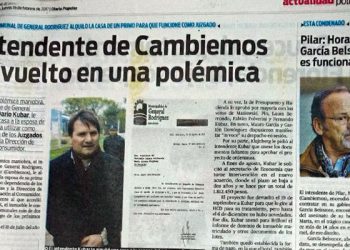 Nota publicada en Diario Popular en el 2017 cuando el alquiler generó polémica a nivel nacional