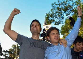 Mauro Garcia y Axel Kicillof