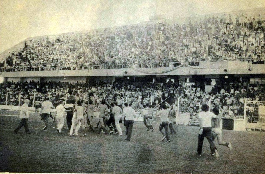 (Foto: Archivo Diario Acción de General Rodríguez – 20 de diciembre de 1985)
