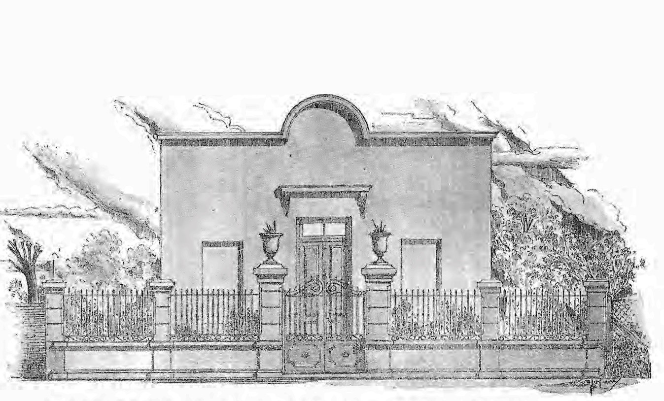 (Primer establecimiento de la Sociedad Unión Italiana de 1899 | Libro Dardo Malvino)