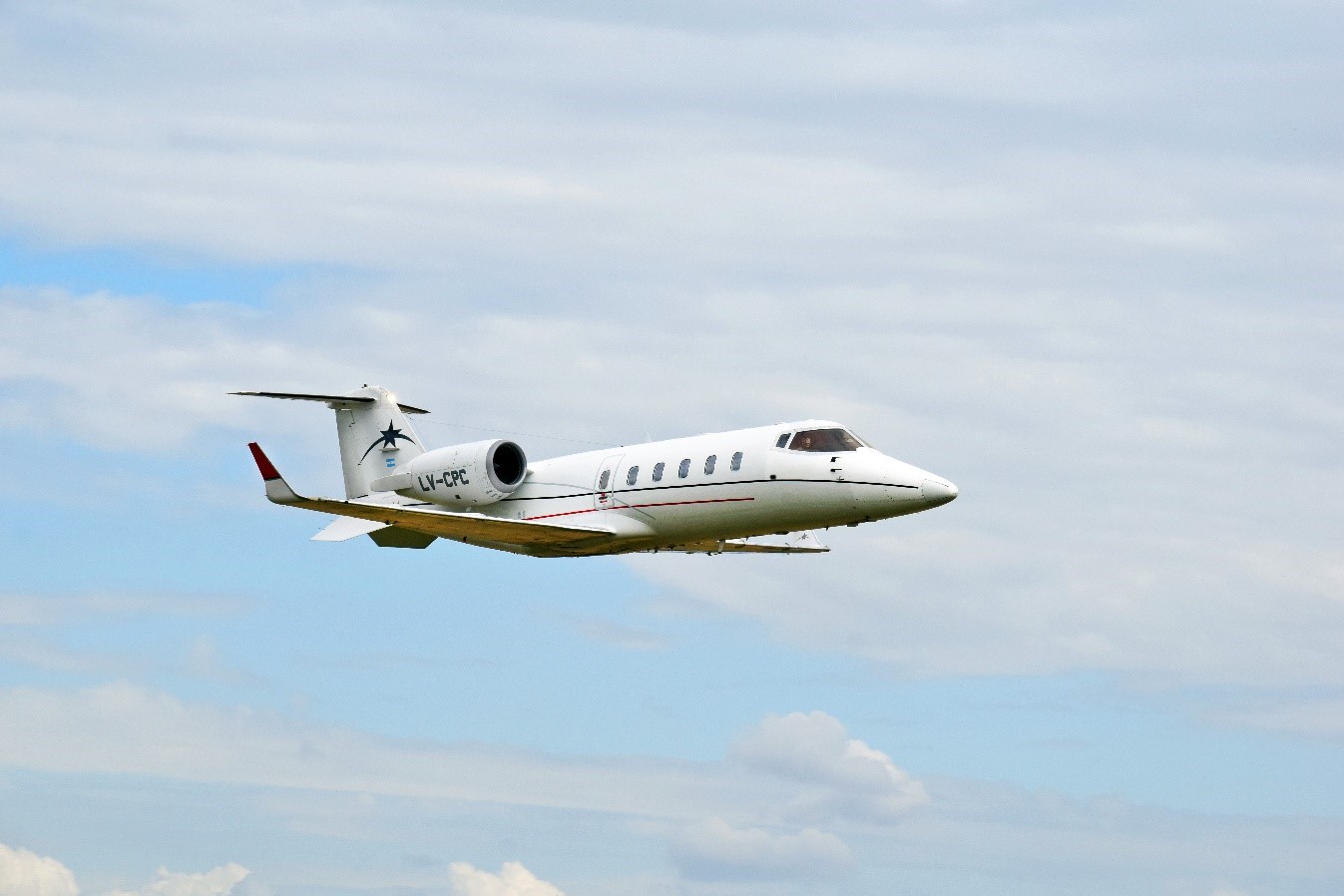 Bombardier Learjet 60 de aviación ejecutiva | Fotografía Matías Ballesteros