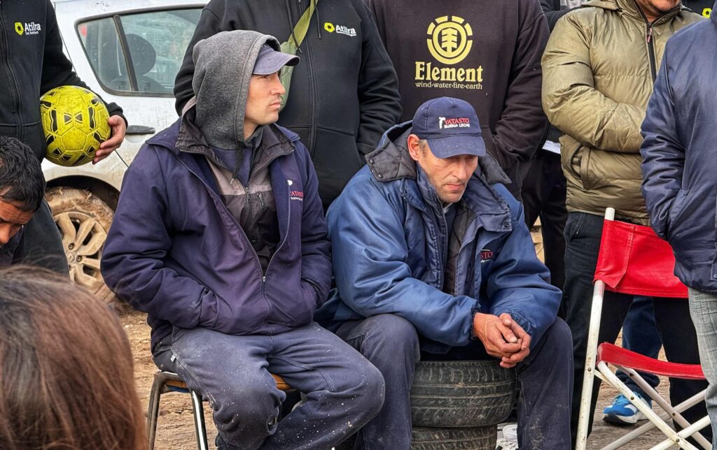 Trabajadores de Lácteos Yatasto.